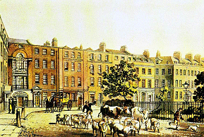 Soho Square c.1816