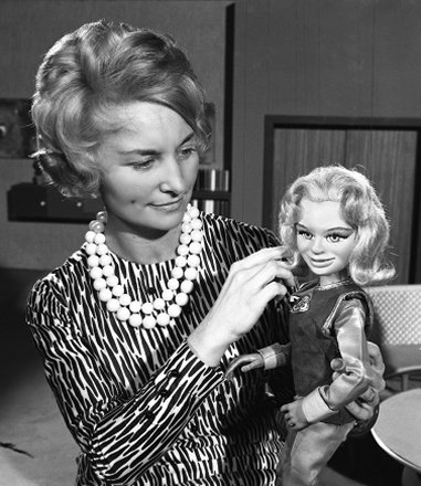 Sylvia Anderson with Venus