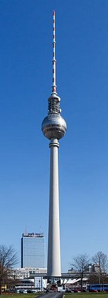 Fernsehturm Sixties City Buildings and Architecture