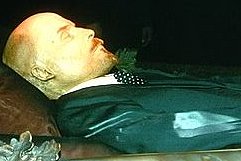 Josef Stalin's embalmed body