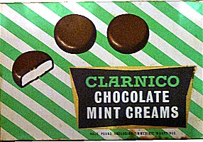 Clarnico cocolate mint creams