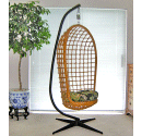 Wicker hanging chair 1968