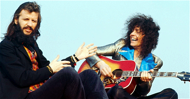 Ringo Starr and Marc Bolan: Born To Boogie 1972