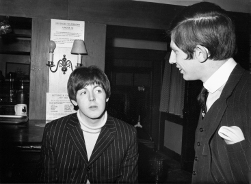 Norman Jopling and Paul McCartney