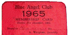 Blue Angel membership card