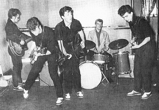 The Silver Beetles at the Wyvern Social Club