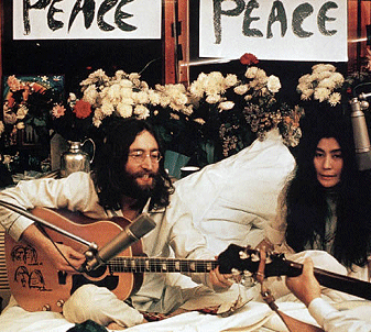 John and Yoko Bed-In
