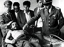 Che Guevara's body