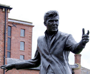 Billy Fury statue in Liverpool