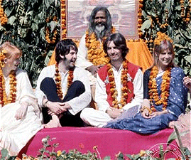 Beatles with the Maharishi