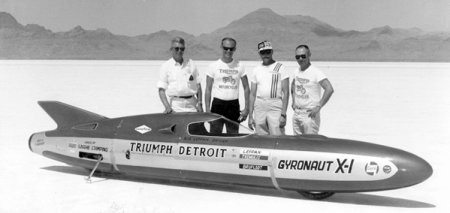 Robert Leppan Gyronaut X-1 Triumph