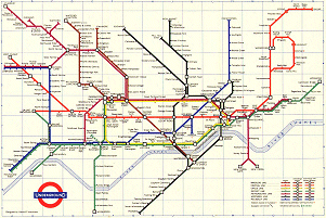 1960s tube map