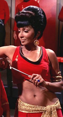Nichelle Nicholls as Lt. Uhura in 'Dagger of the Mind'